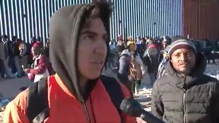 "I Love You Joe Biden!" - Moroccan Migrant Thanks Biden After Illegally Crossing Border