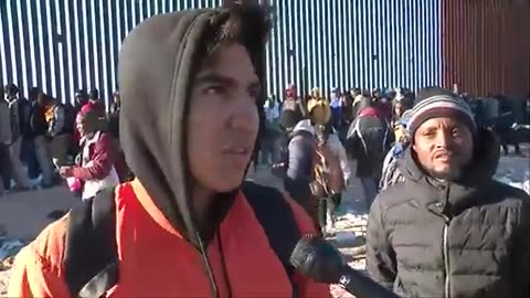 "I Love You Joe Biden!" - Moroccan Migrant Thanks Biden After Illegally Crossing Border