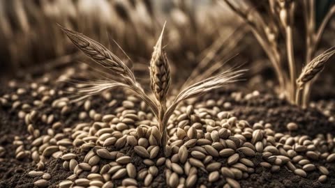 Saint Mark : 26-29 A Parable About Seeds