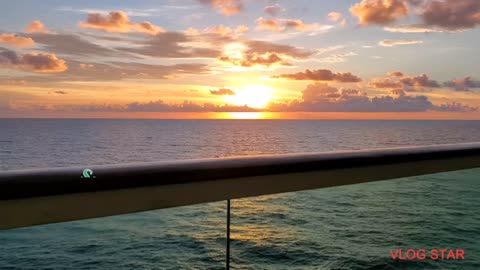 Sunset on Independence of the Seas