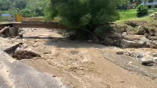 Daños tras avalancha en Piedecuesta, Santander