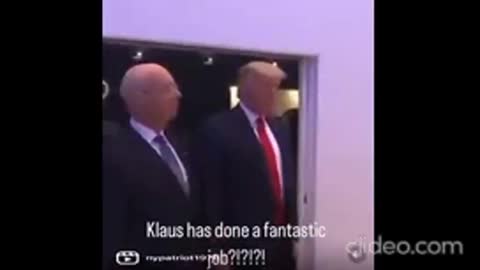 TRUMP : "KLAUS HAS DONE A FANTASTIC JOB"