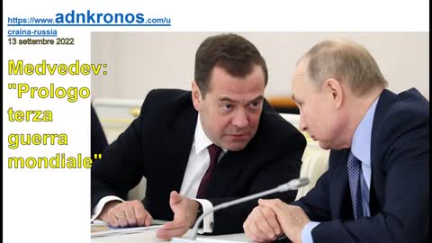 Medvedev: ''Prologo terza guerra mondiale!''