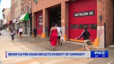 Brooklyn firehouse reflects diversity of community