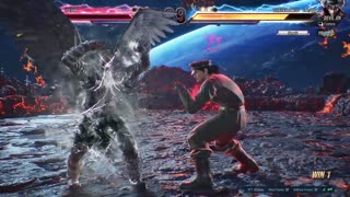 Tekken 8 Devil Jin Fights Hitler