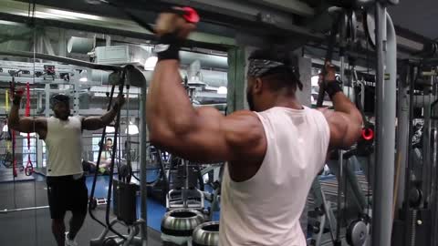 “What are some of the best moves for building bicep and tricep size and strength? ”