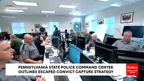 Inside The PA Police Command Center Where Law Enforcement Seeks To Capture Escaped Murderer