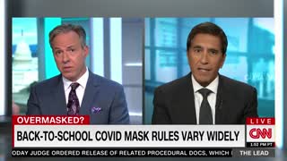"It Doesn't Make A Lot Of Sense" - CNN's Jake Tapper Blasts Biden For Masking Children