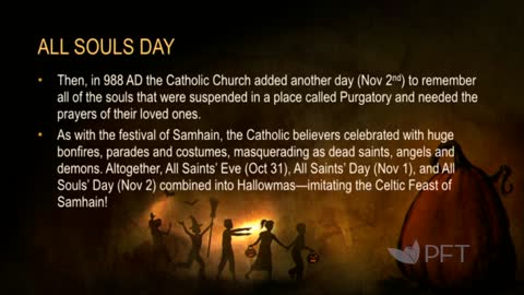 Passion Points - All Souls Day and Halloween