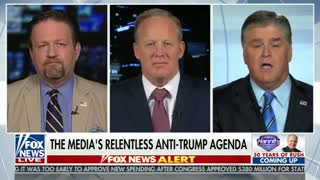 Hannity, Spicer and Gorka rip CNN's Acosta for complaints about Trump rally