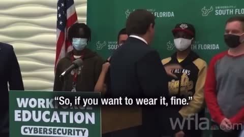 FL Governor Ron DeSantis says enough is enough, mask really don’t work