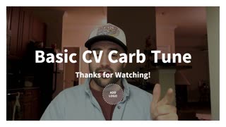 CV Carb Tuning