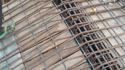 Rebars of Stair / House Construction