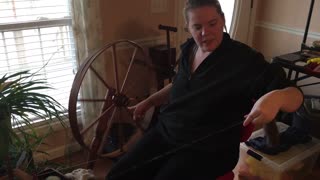 Spinning With a Pirn Winder
