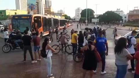 Protesta de estudiantes 28 de junio