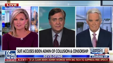 Jonathan Turley: Suit accuses Biden Administration of collusion and censorship