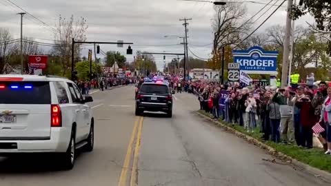 Massive support for President Trump in OHIO 21