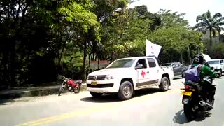 Caravana de Cruz Roja con oxígeno para Santander