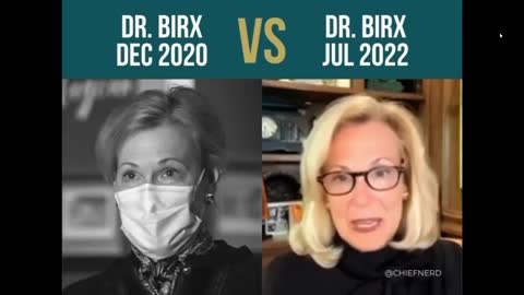 Double Speaker, Dr Birx on vaccines, 2020 vs 2022