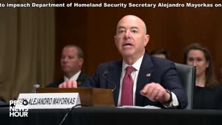 IMPEACHED - DHS Secretary Alejandro Mayorkas - IMPEACHED