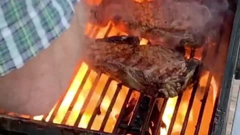 Charcoal Grilled Steak