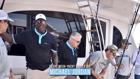 A Look Inside Michael Jordan's $80 Million Basketball Court Yacht