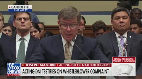 Acting DNI testifies at whistleblower hearing