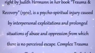 A Judeo-Christian Guide To Healing From Complex Trauma (Preface)