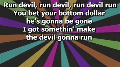 222 Run Devil Run - Lyric Video