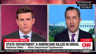 TERRIBLE: State Department Spokesman Says At Least 9 Americans Have Been Killed In Israel