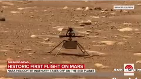 Nasa successfully flies small helicopter on Mars