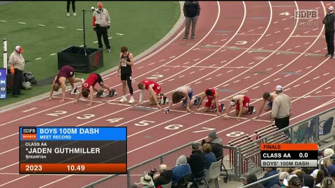 State 100M Final