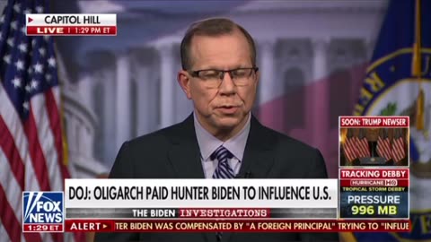 DOJ: Romanian Oligarch paid Hunter Biden to influence U.S. Government while Joe was VP