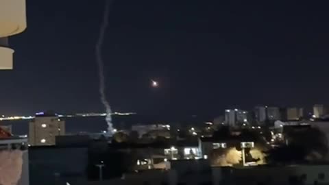 Another attack drone over my home in Eilat, Israel