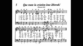 Que toute la création loue Jéhovah! (Cantique 5 de Louons Jéhovah par nos chants)