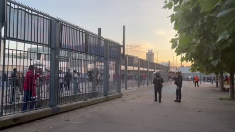 Chaos at the Stade De France