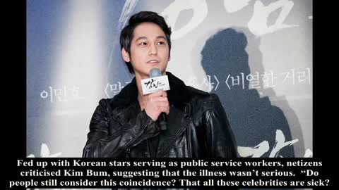 Kim Bum is roasted for getting exemption from active-duty military service