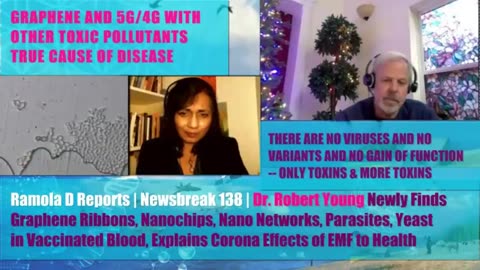GRAPHENE RIBBONS, NANO NETWORKS, EMF EFFECTS & TRUE CAUSE OF DISEASE WITH DR. YOUNG