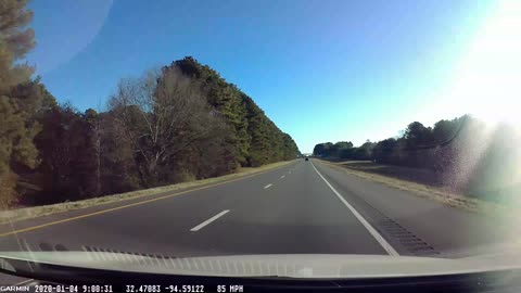 TX to Florida Timelapse road trip