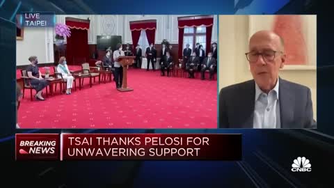 Pelosi's Taiwan visit is 'pouring salt in an open wound' for China, says Stephen Roach