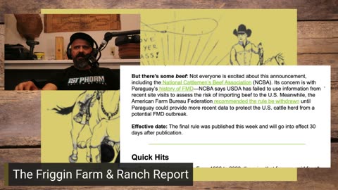 The Friggin Farm & Ranch Report 11-20-23