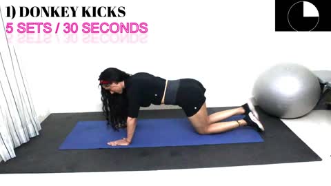 3 MIN QUARANTINE BUTT LIFT WORKOUT at HOME for BEGINNERS