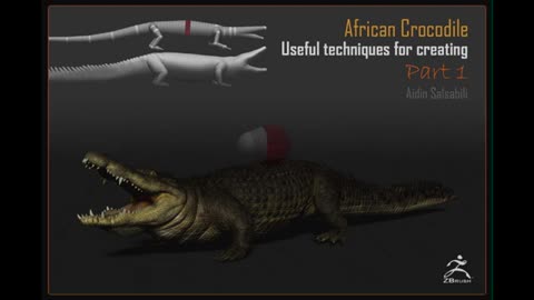 Time-lapse for Creating African Crocodile- Part1_Cut.mp4