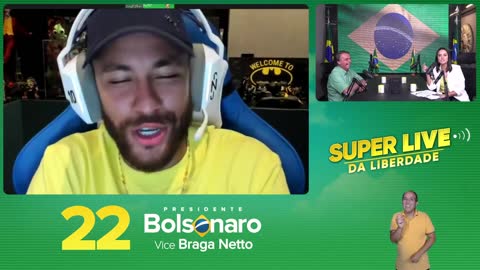 22/10/2022 - Live da Liberdade Bolsonaro com Neymar JR - Parte1 - BACKUP
