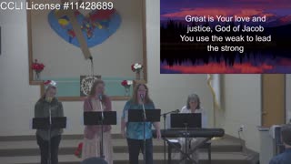 Moose Creek Baptist Church sings “Your Grace is Enough“ During Service 6-12-2022