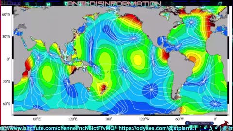 Tidal Nodes, Amphidromic points and magnetic ley lines