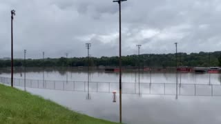 Heavy rain in Tennessee flooding around us!