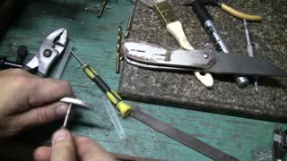 The Making of a Custom Flipper Knife - Part 2 of 5