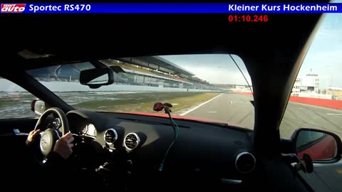 Sportec RS3 470 PS Onboard Hockenheim Test sport auto