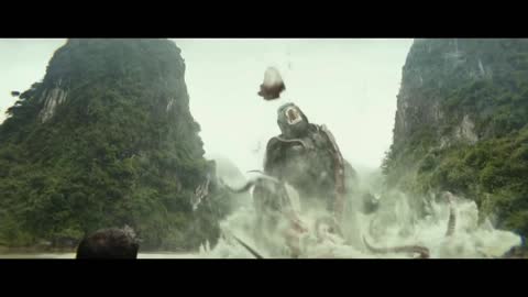 KONG vs GIANT SQUID - Fight Scene